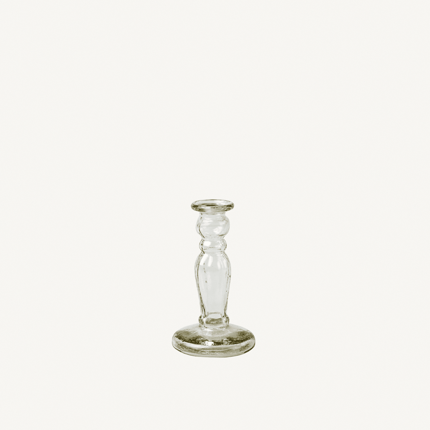Vero Glass Candlestick - Annie & Flora