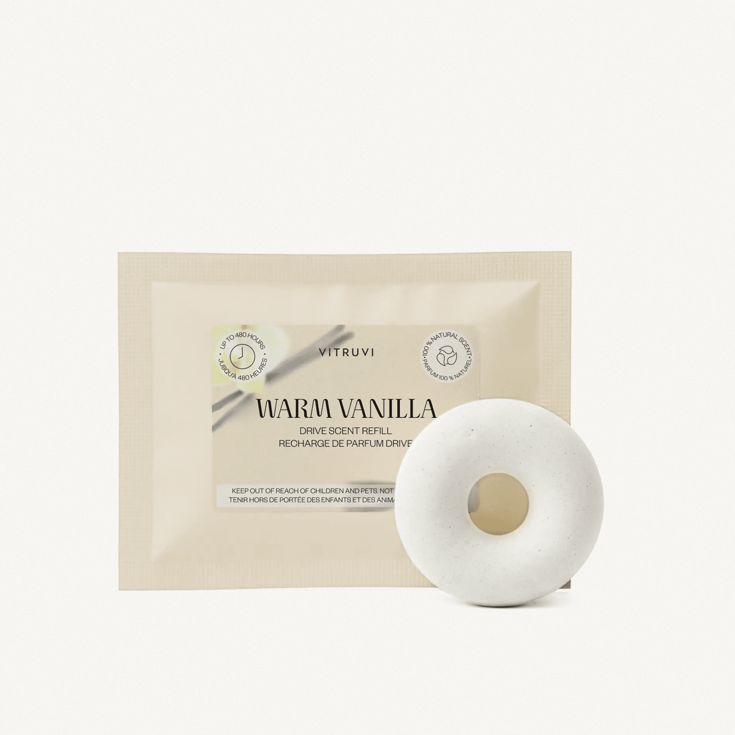 Warm Vanilla Drive Car Air Freshener Refill - Annie & Flora