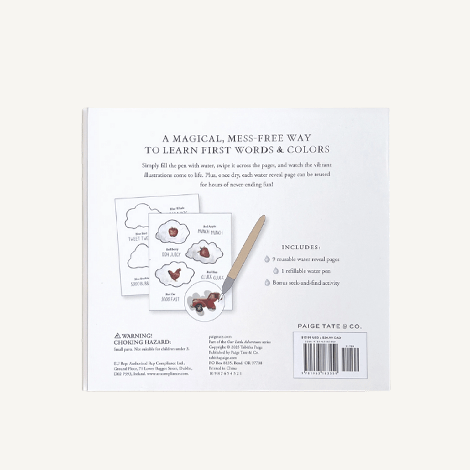 Wishy Washy Water Reveal - Annie & Flora