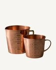 Copper Liquid Measuring Cups - Annie & Flora
