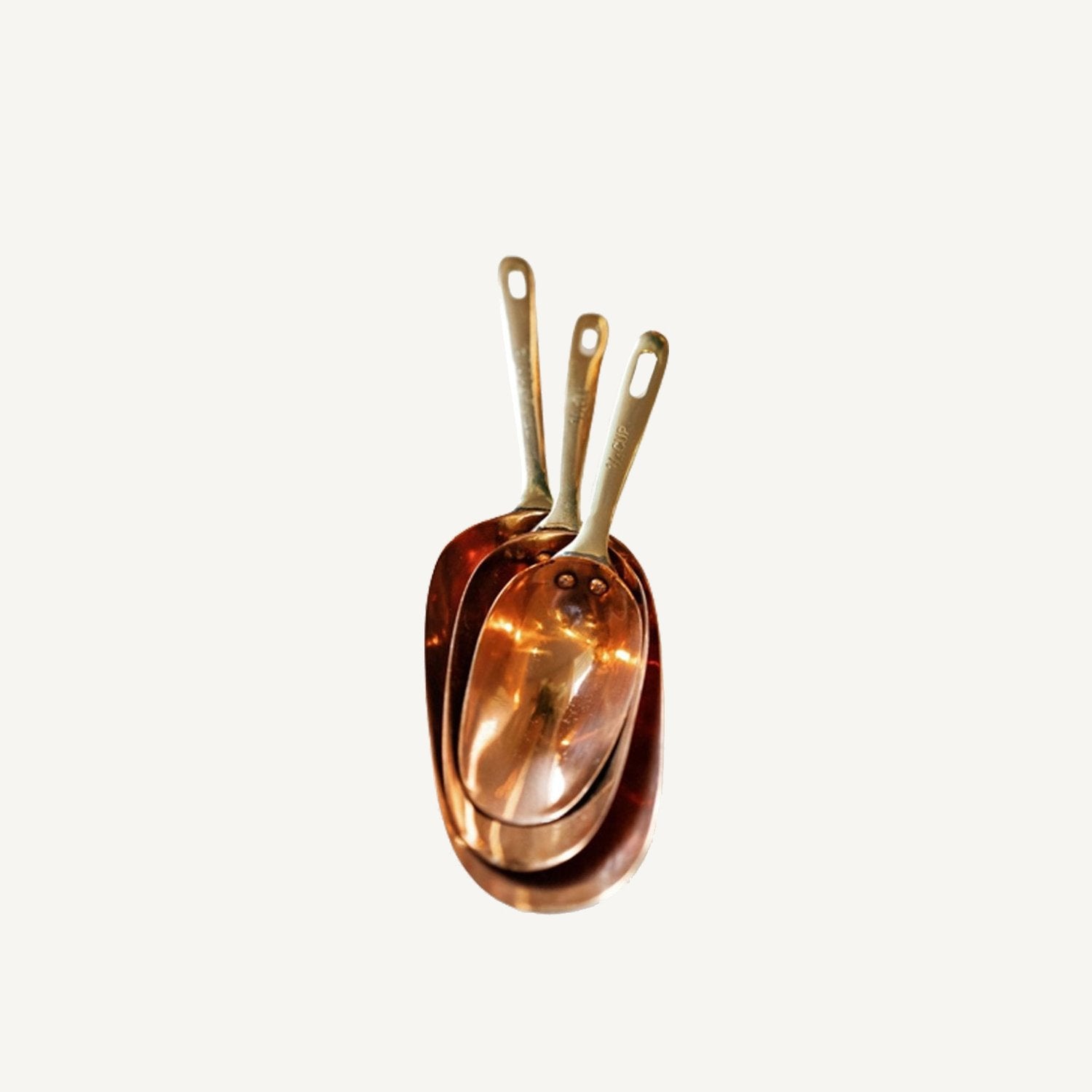Copper Measuring Scoops – Annie & Flora