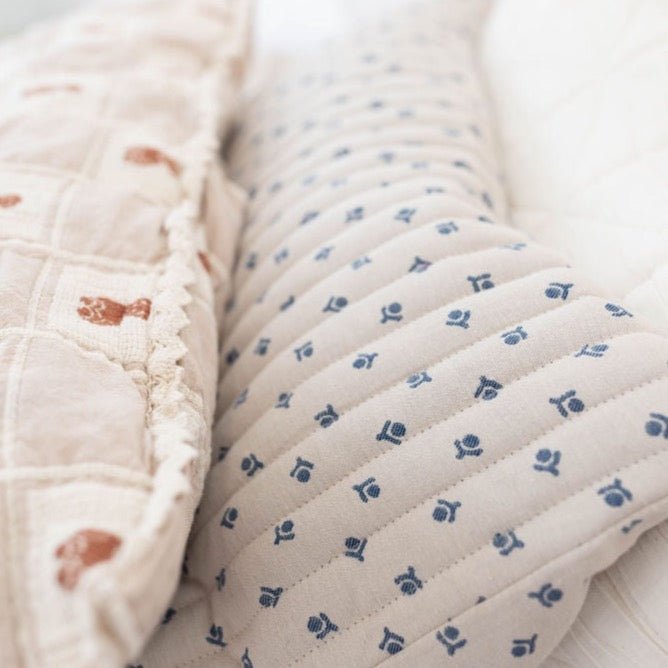 Florence Quilted Pillowcase - Annie &amp; Flora
