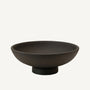 Footed Wood Bowl - Annie & Flora