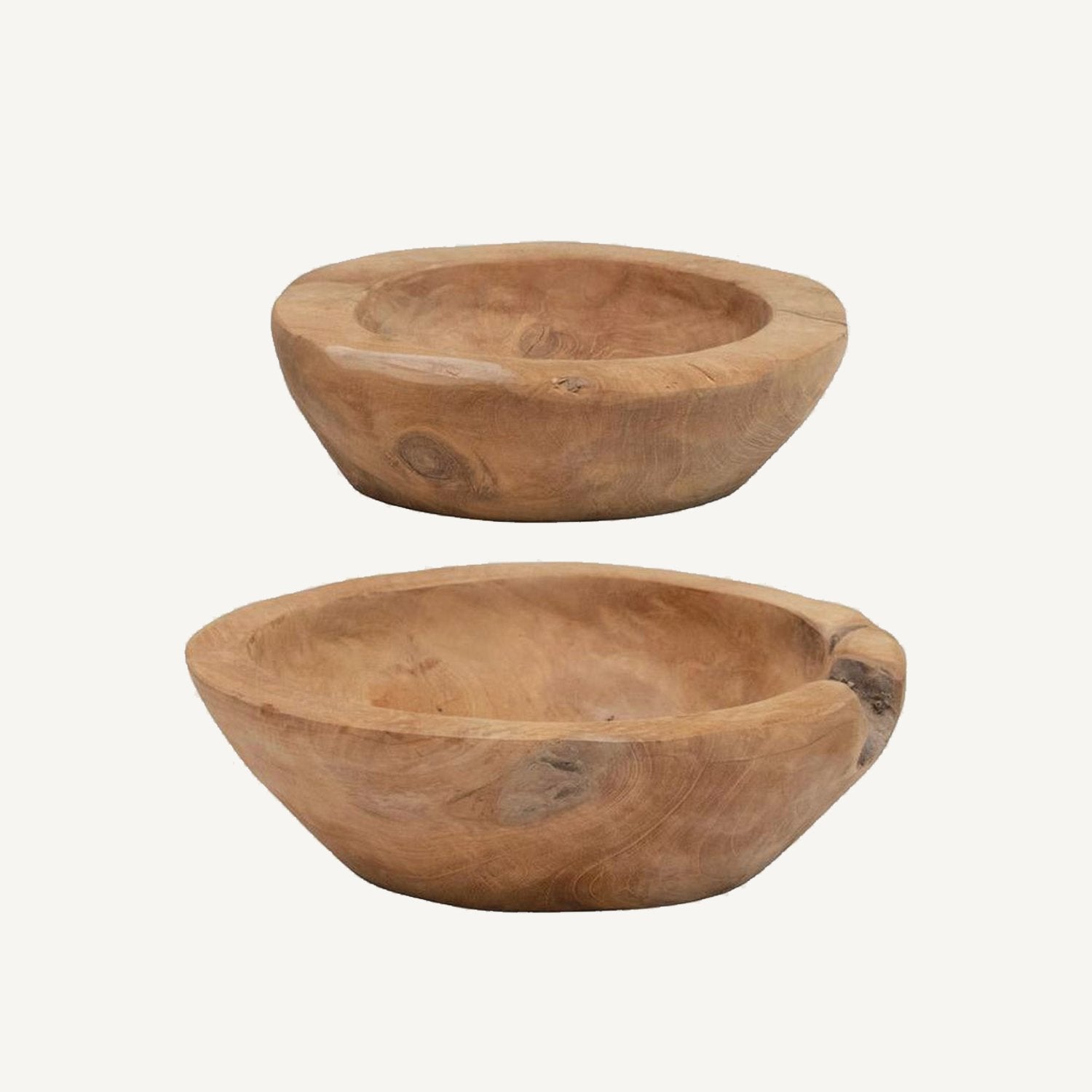 Wood Bowl - Annie & Flora